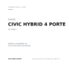 Rückleuchten Rechts Honda Civic 2008-2011 – Innen compatibilità veicoli (Honda CIVIC HYBRID 4 PORTE (2006+))