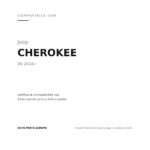 Fanale Posteriore Destro Jeep Cherokee 2018+ compatibilità veicoli (Jeep CHEROKEE (2018+))
