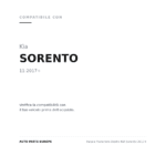 Fanale Posteriore Destro KIA Sorento 2017+ compatibilità veicoli (Kia SORENTO (2017+))