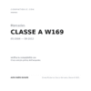 Fanale Posteriore Destro Mercedes Classe A 2008+ – Fume' - Rosso compatibilità veicoli (Mercedes CLASSE A W169 (2008-2012))