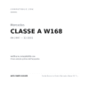 Fanale Hinten Destro Mercedes Classe "A" Fume' Elegance compatibilità veicoli (Mercedes CLASSE A W168 (1997-2001))