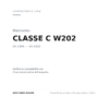 Fanale Hinten Destro Mercedes Classe C (W202) 97' – Fume' compatibilità veicoli (Mercedes CLASSE C W202 (1996-2000))