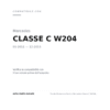 Fanale Posteriore Destro Mercedes Classe C W204 Station Wagon 2011+ compatibilità veicoli (Mercedes CLASSE C W204 (2011-2013))