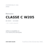 Fanale Posteriore Destro Mercedes Classe C W205 2014-2017 - Berlina – Versione 1 compatibilità veicoli (Mercedes CLASSE C W205 (2014-2018) · Mercedes CLASSE C W205 (2018-2021))