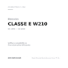 Fanale Posteriore Destro Mercedes Classe "E" (W210) 1994+ - Berlina compatibilità veicoli (Mercedes CLASSE E W210 (1995-1999))