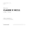 Fanale Posteriore Destro Mercedes Classe E W211 Station Wagon Bc-Rosso – Interno compatibilità veicoli (Mercedes CLASSE E W211 (2002-2006))