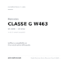 Rückleuchten Rechts Mercedes Klasse G W463 2008-2017 compatibilità veicoli (Mercedes CLASSE G W463 (2008-2012) · Mercedes CLASSE G W463 (2012-2018))