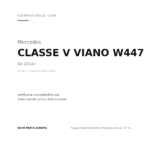 Fanale Posteriore Destro Mercedes Classe "V" Viano W447 2014+ compatibilità veicoli (Mercedes CLASSE V VIANO W447 (2014+) · Mercedes VITO (2014-2019))
