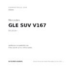 Fanale Posteriore Destro Mercedes Gle Suv V167 2019+ compatibilità veicoli (Mercedes GLE SUV V167 (2019+))
