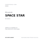 Fanale Posteriore Destro Mitsubishi Space Star 2020+ compatibilità veicoli (Mitsubishi SPACE STAR (2020+))