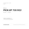 Fanale Posteriore Destro Nissan Pick-Up 720 D22 1997+ – S/Retronebbia compatibilità veicoli (Nissan PICK-UP 720 D22 (1997-2002))