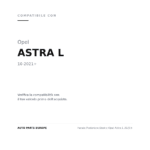 Rückleuchten Rechts Opel Astra L 2021+ compatibilità veicoli (Opel ASTRA L (2021+))