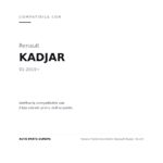 Fanale Posteriore Destro Renault Kadjar 2019+ compatibilità veicoli (Renault KADJAR (2019+))