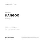 Fanale Posteriore Destro Renault Kangoo 2021+ compatibilità veicoli (Renault KANGOO (2021+))