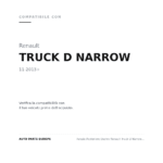 Fanale Posteriore Destro Renault Truck D Narrow 2013+ compatibilità veicoli (Renault TRUCK D NARROW (2013+))