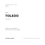 Fanale Posteriore Destro Seat Toledo 2013+ compatibilità veicoli (Seat TOLEDO (2013+))