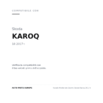 Fanale Posteriore Destro Skoda Karoq 2017+ compatibilità veicoli (Skoda KAROQ (2017+))