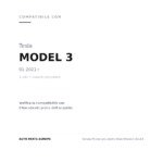 Fanale Posteriore Destro Tesla Model 3 2018+ compatibilità veicoli (Tesla MODEL 3 (2021+) · Tesla MODEL 3 (2018-2020))