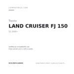Fanale Posteriore Destro Toyota Land Cruiser Fj150 2009+ compatibilità veicoli (Toyota LAND CRUISER FJ 150 (2009+))
