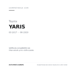 Rückleuchten Rechts Toyota Yaris 2017-2019 compatibilità veicoli (Toyota YARIS (2017-2020))
