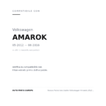 Fanale Hinten Destro Volkswagen Amarok 2012+ – Fondo Fume' Modell Valeo compatibilità veicoli (Volkswagen AMAROK (2012-2016) · Volkswagen AMAROK (2016+))