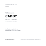 Fanale Posteriore Destro Volkswagen Caddy 2020+ – Versione 2 compatibilità veicoli (Volkswagen CADDY (2015-2020) · Volkswagen CADDY (2020+))