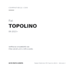 Rückleuchten FIAT Topolino 2023+ – Version 2 compatibilità veicoli (Fiat TOPOLINO (2023+))