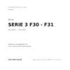 Fanale Posteriore Sinistro BMW Serie 3 F30 2012-2014 - Berlina – Interno compatibilità veicoli (Bmw SERIE 3 F30 - F31 (2012-2015))
