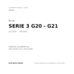 Rückleuchten Links BMW Serie 3 G20 2018-2021 – LED Außen compatibilità veicoli (Bmw SERIE 3 G20 - G21 (2018-2022))
