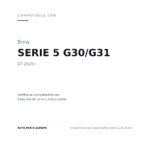 Fanale Posteriore Sinistro BMW Serie 5 G30 2020+ compatibilità veicoli (Bmw SERIE 5 G30/G31 (2020+))