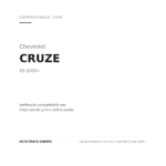 Fanale Posteriore Sinistro Chevrolet Cruze 2009-2010 – Interno compatibilità veicoli (Chevrolet CRUZE (2009+))