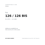 Fanale Posteriore Sinistro FIAT 126 I? Senza Staffa compatibilità veicoli (Fiat 126 / 126 BIS (1972-1982))