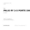 Rückleuchten Links FIAT Palio 2002+ – S. W. compatibilità veicoli (Fiat PALIO RY 3-5 PORTE SW (2002+))