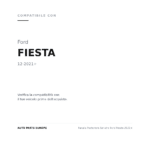 Fanale Posteriore Sinistro Ford Fiesta 2021+ compatibilità veicoli (Ford FIESTA (2021+))