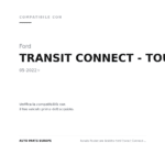 Fanale Posteriore Sinistro Ford Transit Connect - Tourneo 2022+ compatibilità veicoli (Ford TRANSIT CONNECT - TOURNEO (2022+))