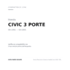 Fanale Posteriore Sinistro Honda Civic 1992-1995 – 3P. Esterno compatibilità veicoli (Honda CIVIC 3 PORTE (1991-1995))