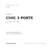 Rückleuchten Links Honda Civic 1996-2000 compatibilità veicoli (Honda CIVIC 3 PORTE (1995-1999))