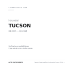 Rückleuchten Links Hyundai Tucson 2015-2017 – LED compatibilità veicoli (Hyundai TUCSON (2015-2018))