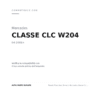 Fanale Posteriore Sinistro Mercedes Classe Clc W204 2008+ – Esterno compatibilità veicoli (Mercedes CLASSE CLC W204 (2008+))