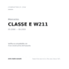 Fanale Posteriore Sinistro Mercedes Classe E W211 2006+ compatibilità veicoli (Mercedes CLASSE E W211 (2006-2009))