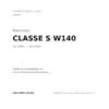 Fanale Posteriore Sinistro Mercedes Classe 'S' W140 96' – Bianco/Rosso compatibilità veicoli (Mercedes CLASSE S W140 (1995-1998))