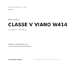 Fanale Hinten Sinistro Mercedes Classe "V" Viano W414 1996+ – Bianco/Rosso compatibilità veicoli (Mercedes CLASSE V VIANO W414 (1996-2003))
