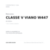 Fanale Posteriore Sinistro Mercedes Classe "V" Viano W447 2014+ – Versione 1 compatibilità veicoli (Mercedes CLASSE V VIANO W447 (2014+) · Mercedes VITO (2019+) · Mercedes VITO (2014-2019))