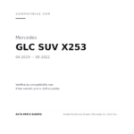 Fanale Posteriore Sinistro Mercedes Glc X253 Suv 2019+ compatibilità veicoli (Mercedes GLC SUV X253 (2019-2022))