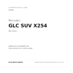 Fanale Posteriore Sinistro Mercedes Glc X254 Suv 2022+ compatibilità veicoli (Mercedes GLC SUV X254 (2022+))