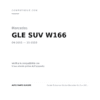 Fanale Posteriore Sinistro Mercedes Gle Suv (W166) 2015+ – Interno A Led compatibilità veicoli (Mercedes GLE SUV W166 (2015-2018))