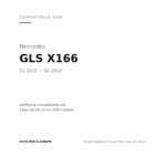Fanale Posteriore Sinistro Mercedes Gls 2015+ compatibilità veicoli (Mercedes GLS X166 (2015-2019))