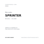 Rückleuchten Links Mercedes Sprinter 2002-2005 – Version 2 compatibilità veicoli (Mercedes SPRINTER (2002-2006))