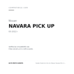 Fanale Posteriore Sinistro Nissan Navara Pick-Up 2022+ compatibilità veicoli (Nissan NAVARA PICK UP (2022+))