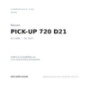 Fanale Posteriore Sinistro Nissan Pick-Up 720 D21 1986+ compatibilità veicoli (Nissan PICK-UP 720 D21 (1986-1997))